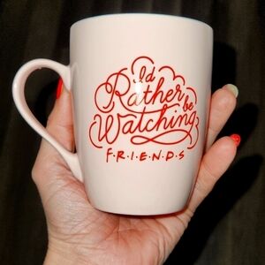 FRIENDS TV Mug Coffee Tea Cup FUN Millennial Pink Memorabilia NEW